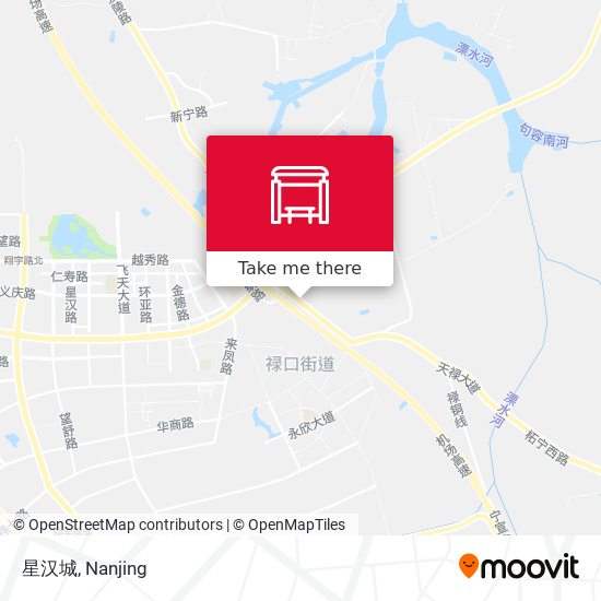 星汉城 map