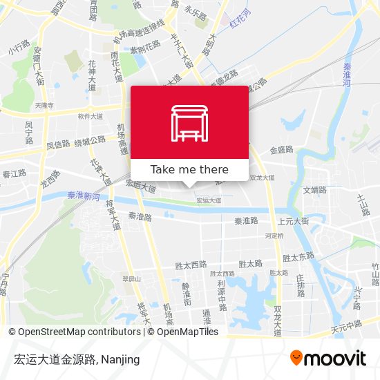 宏运大道金源路 map