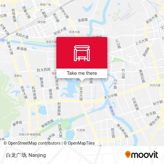 白龙广场 map