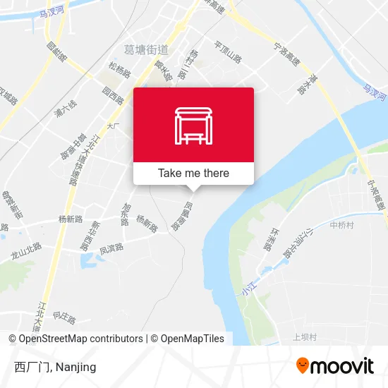 西厂门 map