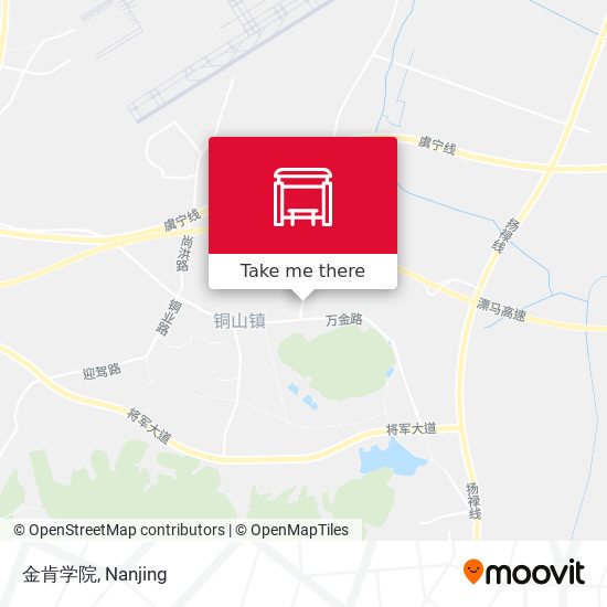 金肯学院 map