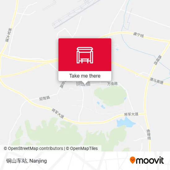 铜山车站 map