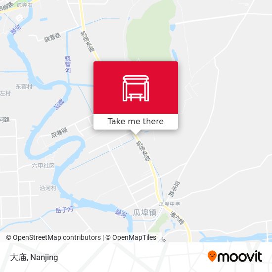 大庙 map