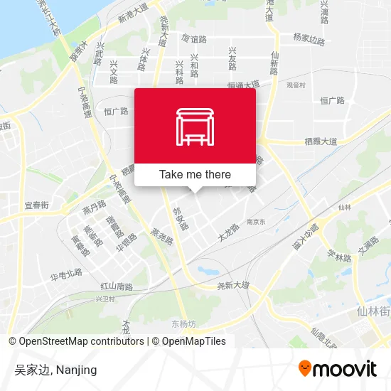 吴家边 map