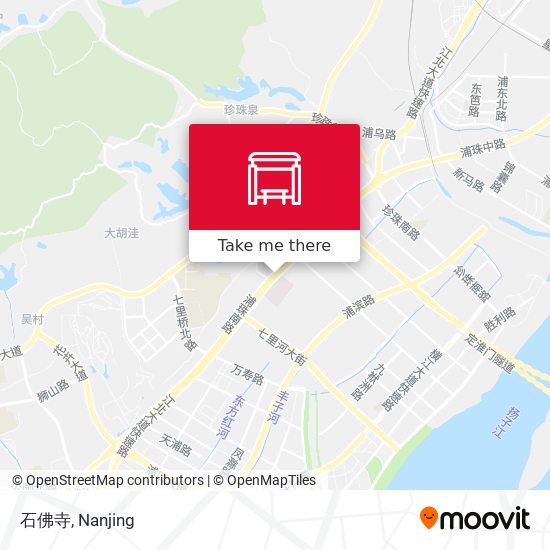 石佛寺 map