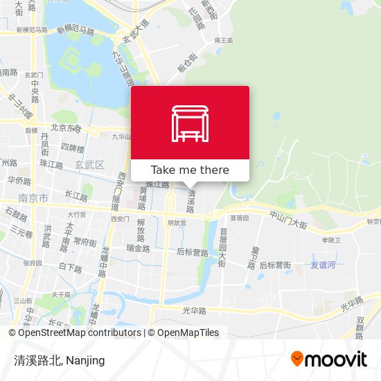 清溪路北 map