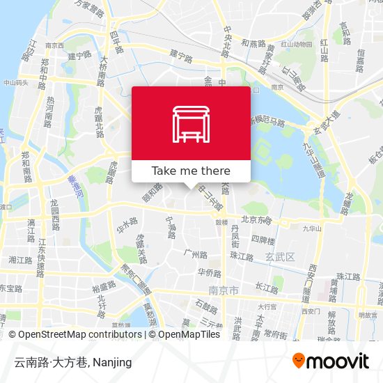 云南路·大方巷 map