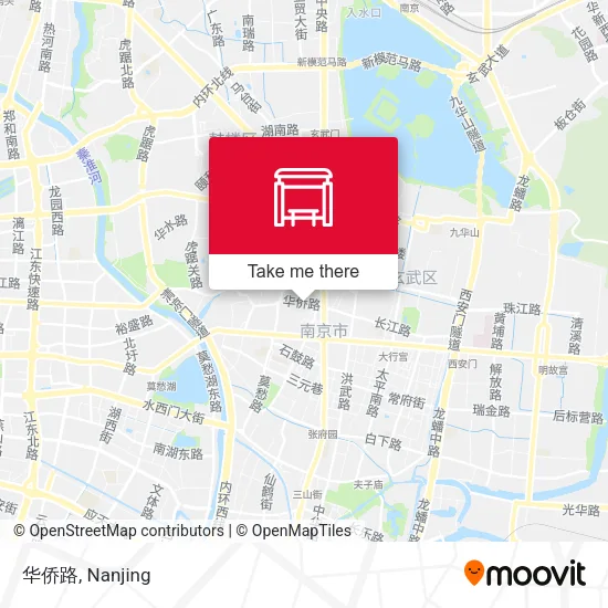 华侨路 map