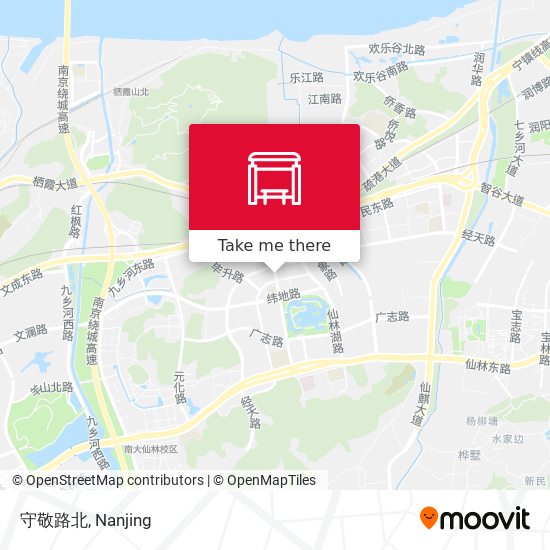 守敬路北 map