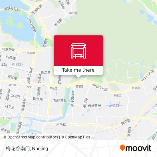 梅花谷南门 map