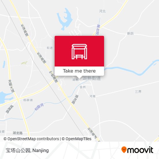 宝塔山公园 map