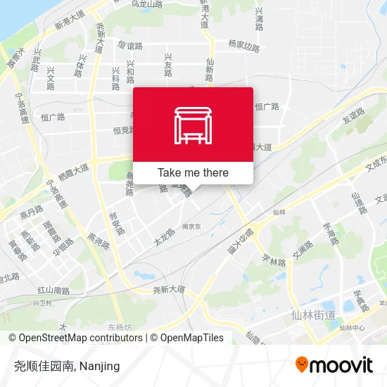 尧顺佳园南 map