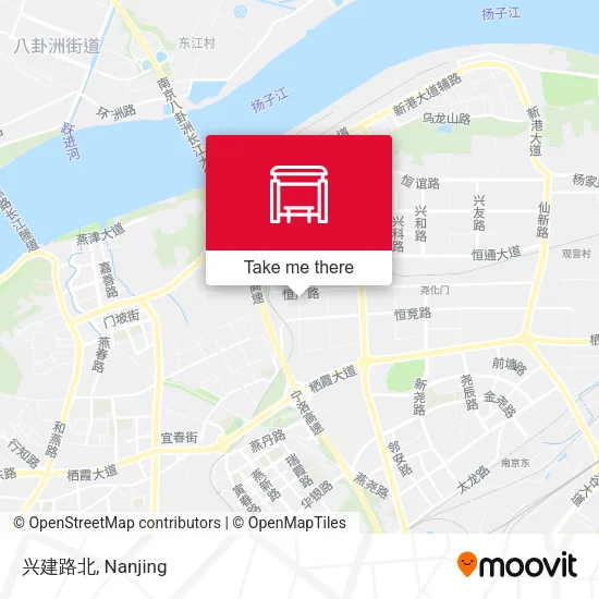兴建路北 map