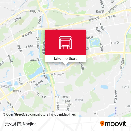 元化路南 map