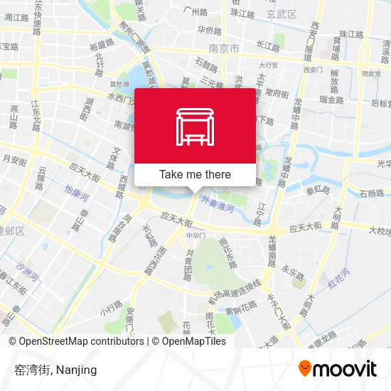 窑湾街 map
