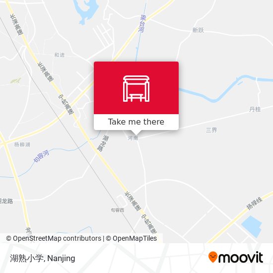 湖熟小学 map