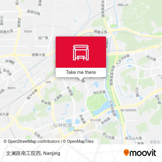 文澜路南工院西 map