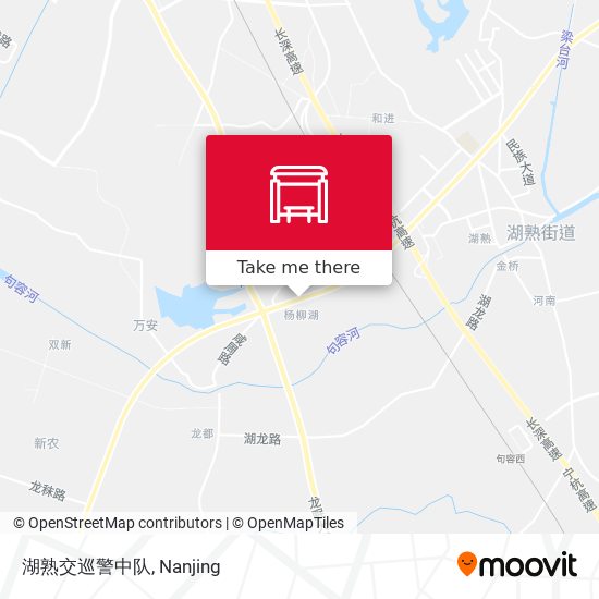 湖熟交巡警中队 map