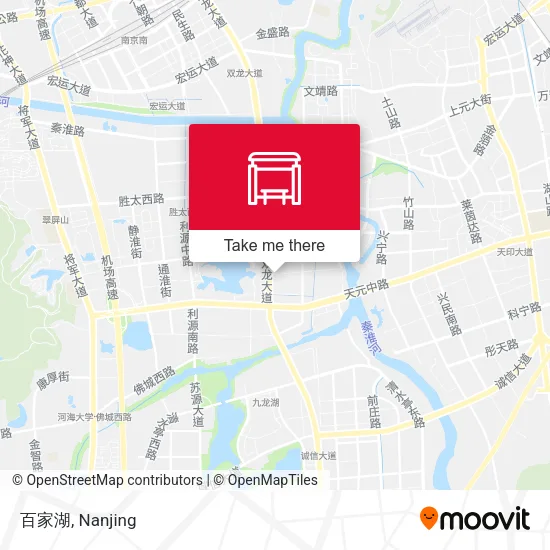 百家湖 map