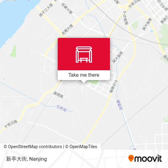 新亭大街 map