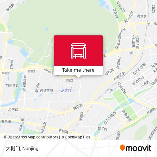 大栅门 map