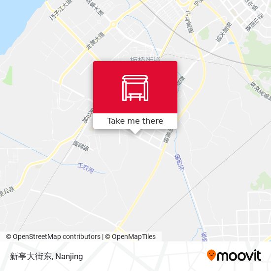 新亭大街东 map