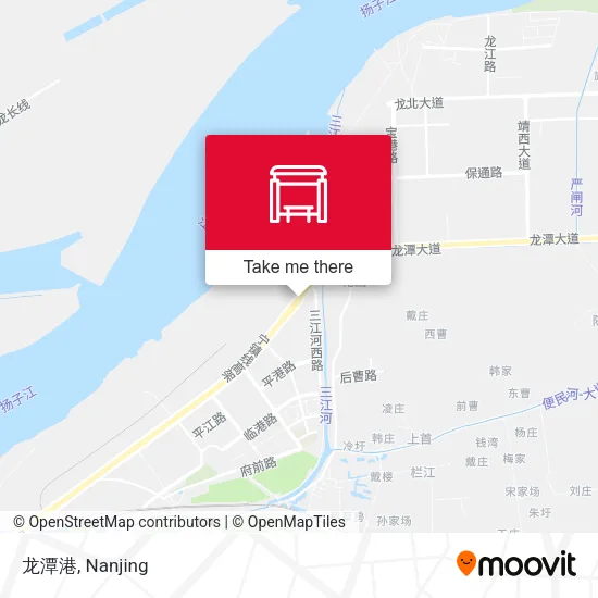 龙潭港 map