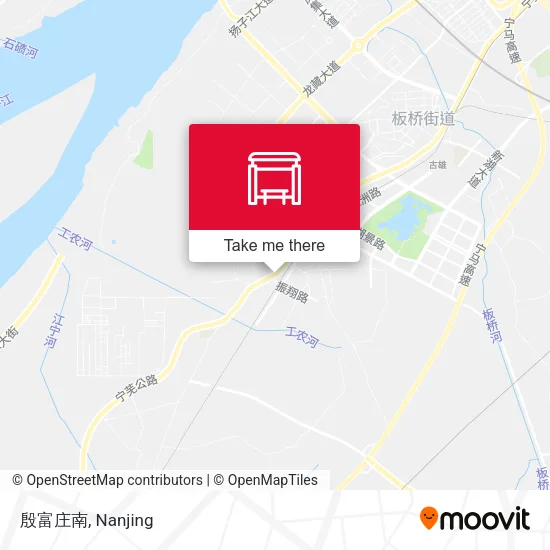 殷富庄南 map