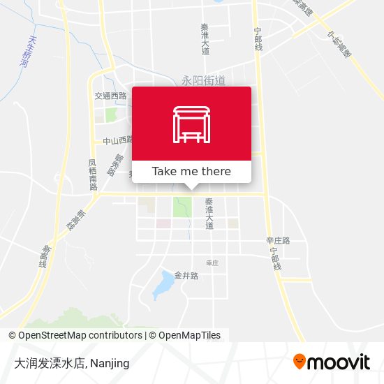 大润发溧水店 map