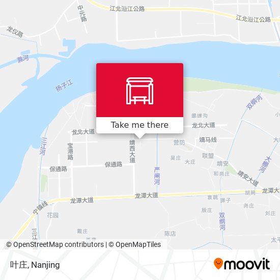 叶庄 map