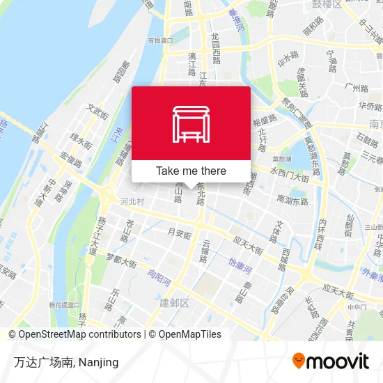 万达广场南 map