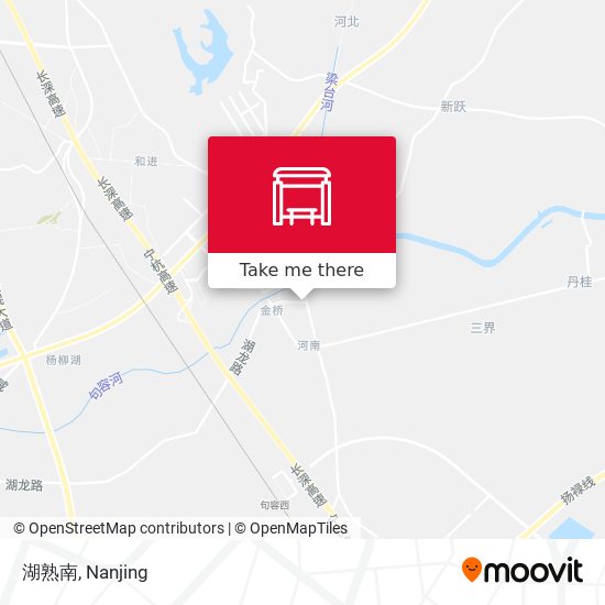 湖熟南 map