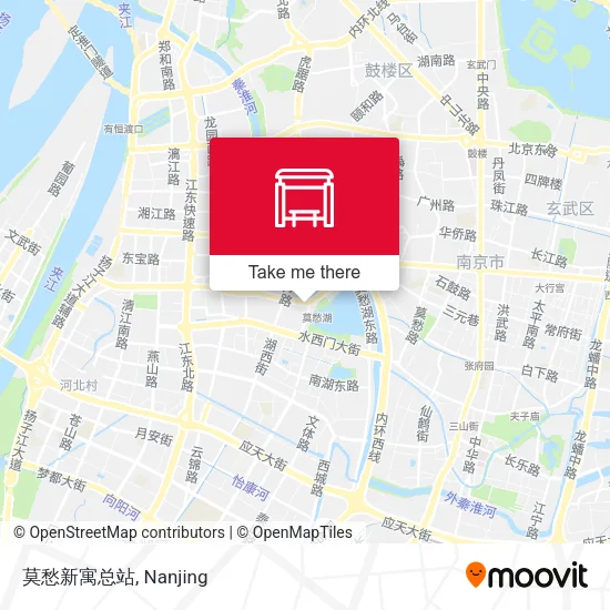 莫愁新寓总站 map