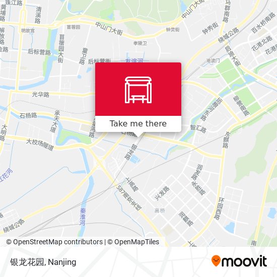 银龙花园 map