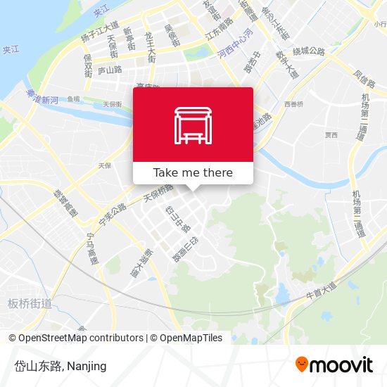 岱山东路 map