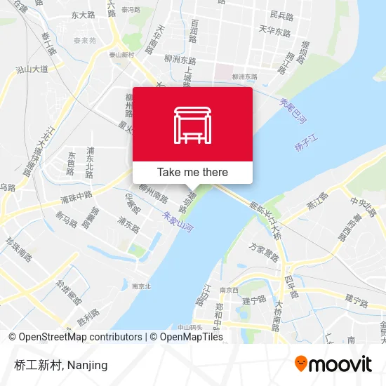 桥工新村 map