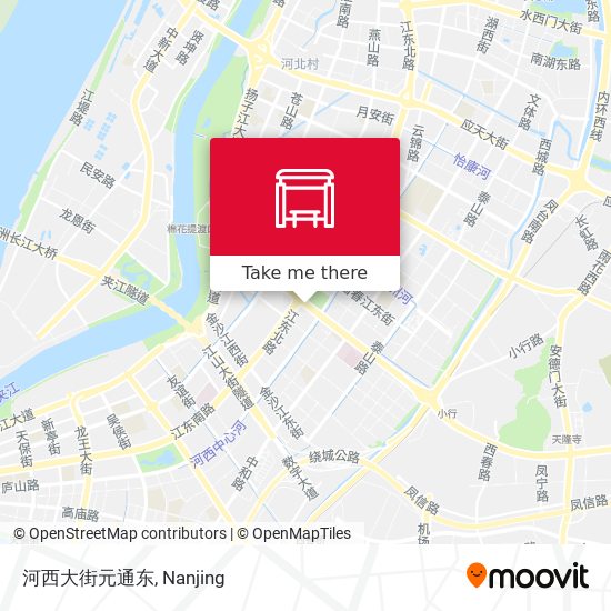 河西大街元通东 map