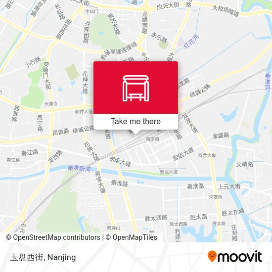 玉盘西街 map