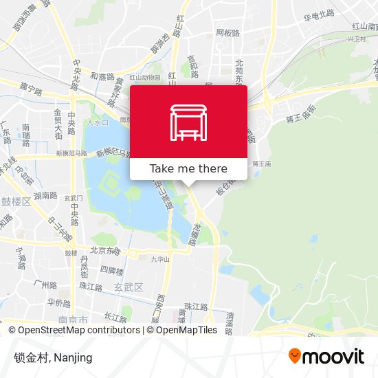 锁金村 map
