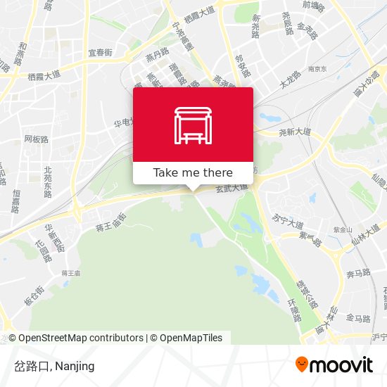 岔路口 map