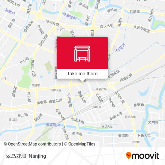 翠岛花城 map