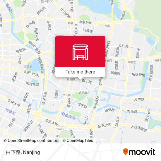 白下路 map