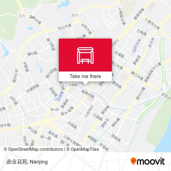 鼎业花苑 map