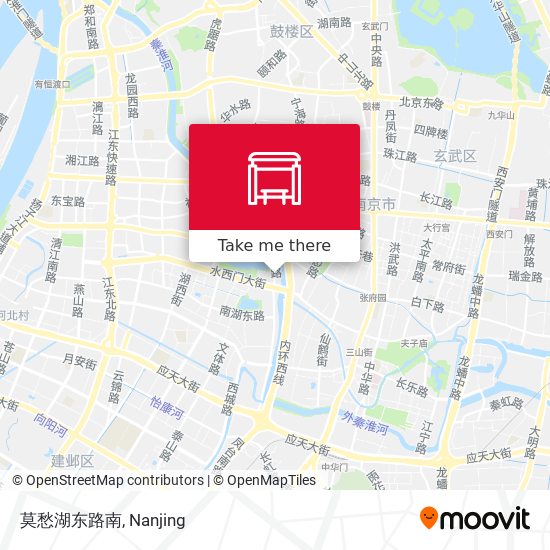 莫愁湖东路南 map