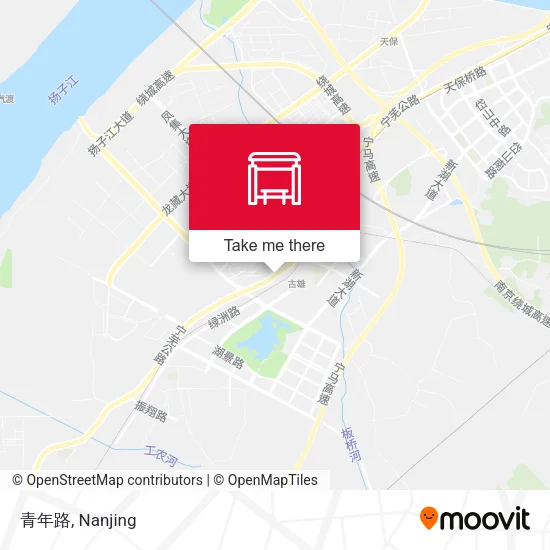 青年路 map