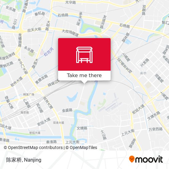 陈家桥 map