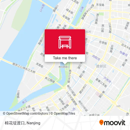 棉花堤渡口 map