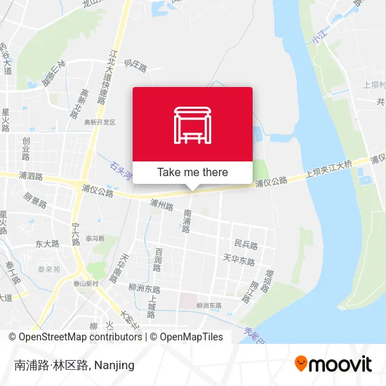 南浦路·林区路 map