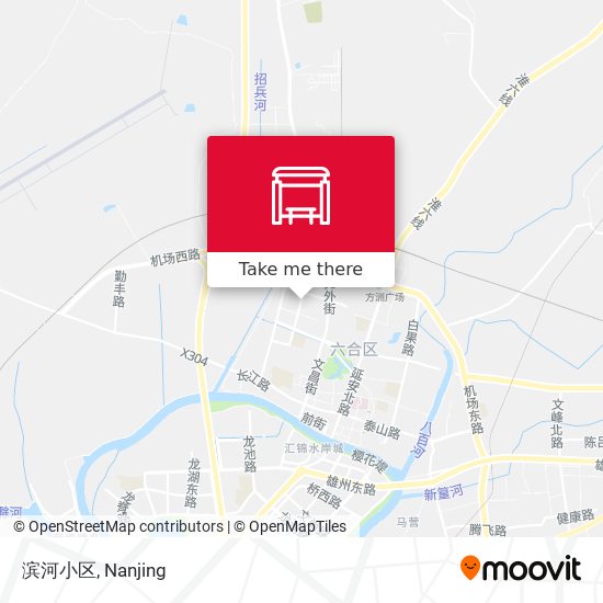 滨河小区 map