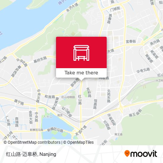 红山路·迈皋桥 map